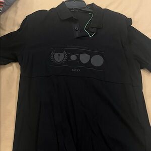 Boss Premium Black Polo Shirt